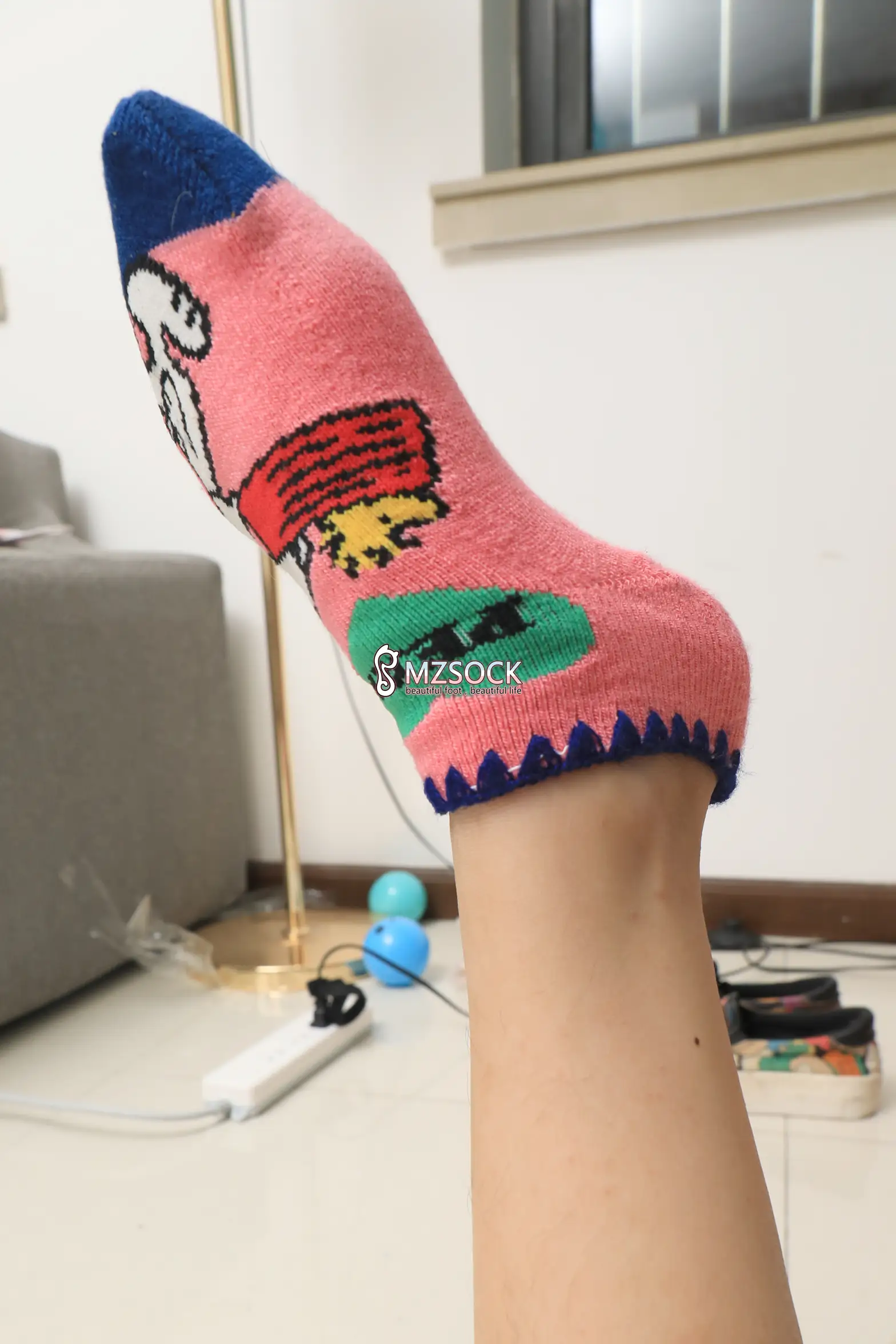 [Mzsock] Love Beauty Foot NO.055 Snow and snow#[74P]-10