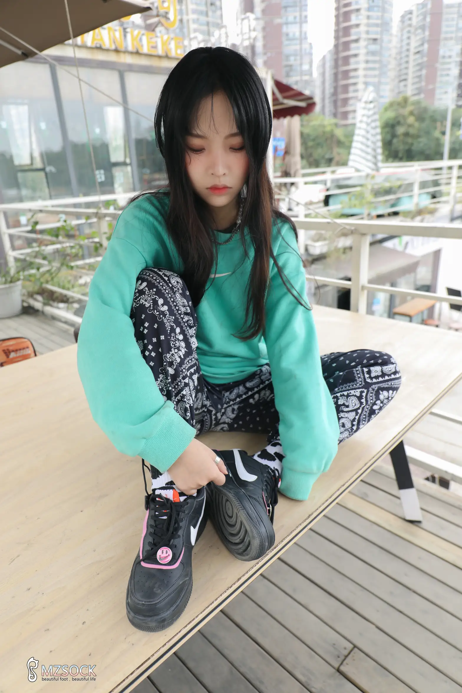 [Mzsock] Love beautiful feet NO.163 ella#[74P]-1