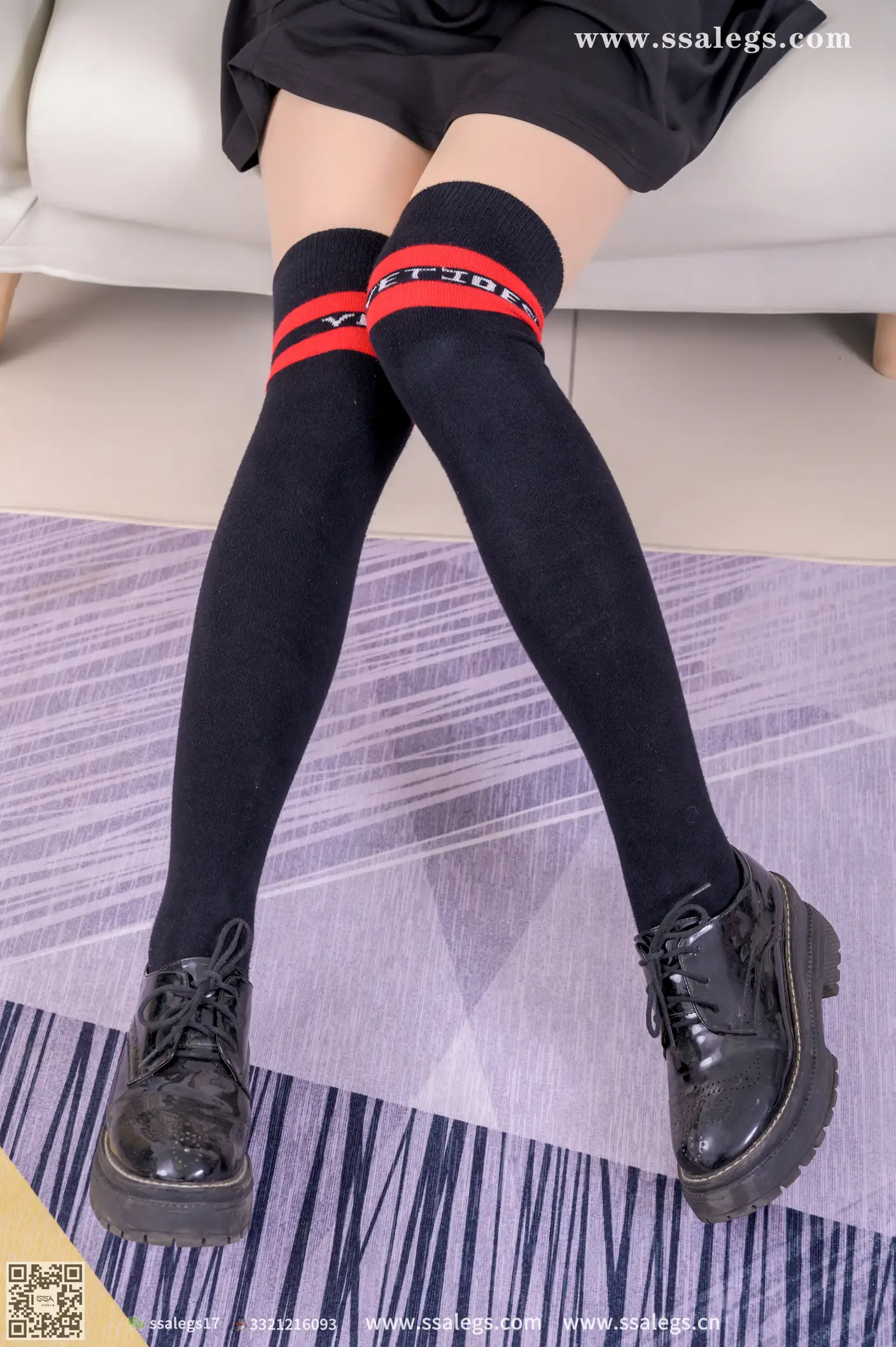 [Mzsock] No. 440 Blue Rain One Double -layer Silk Happiness silk club#[126P]-7