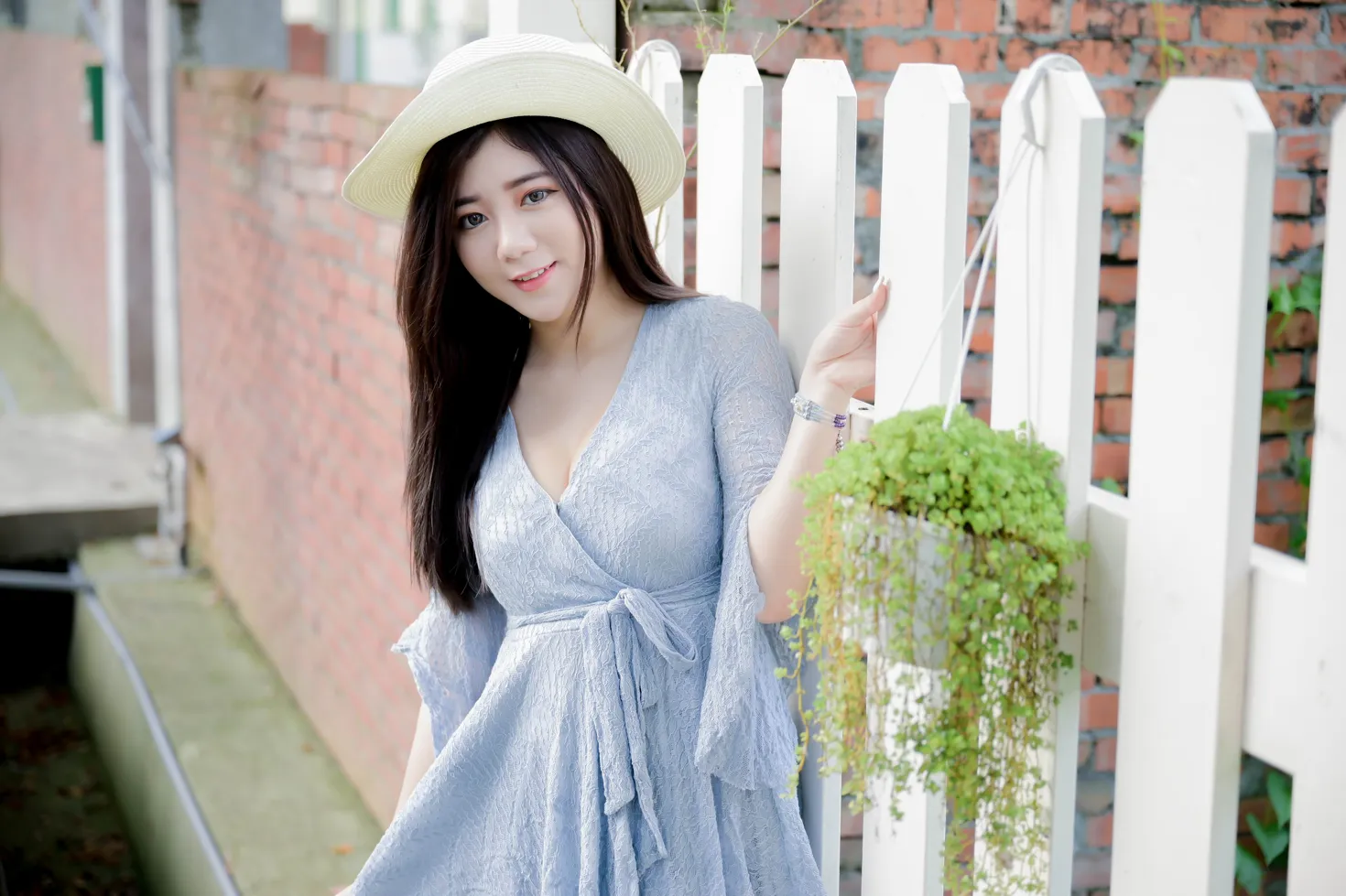 [Mzsock] NO.211 Lele dress with cool legs and high legs street photography#[71P]-2