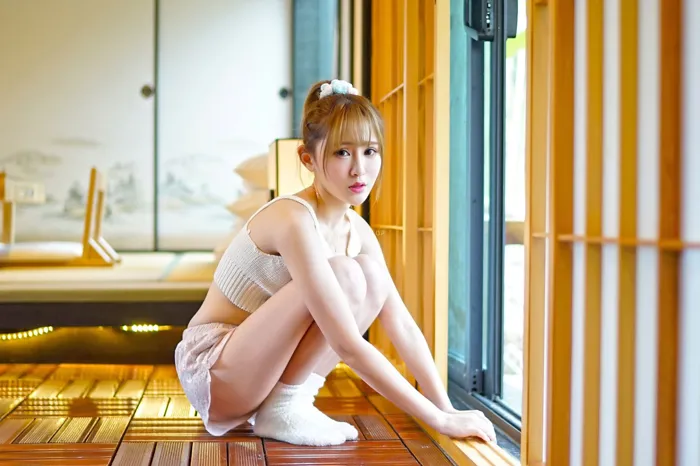 [Mzsock] NO.223 Hanhan Japanese room shorts street photography#[50P]-5