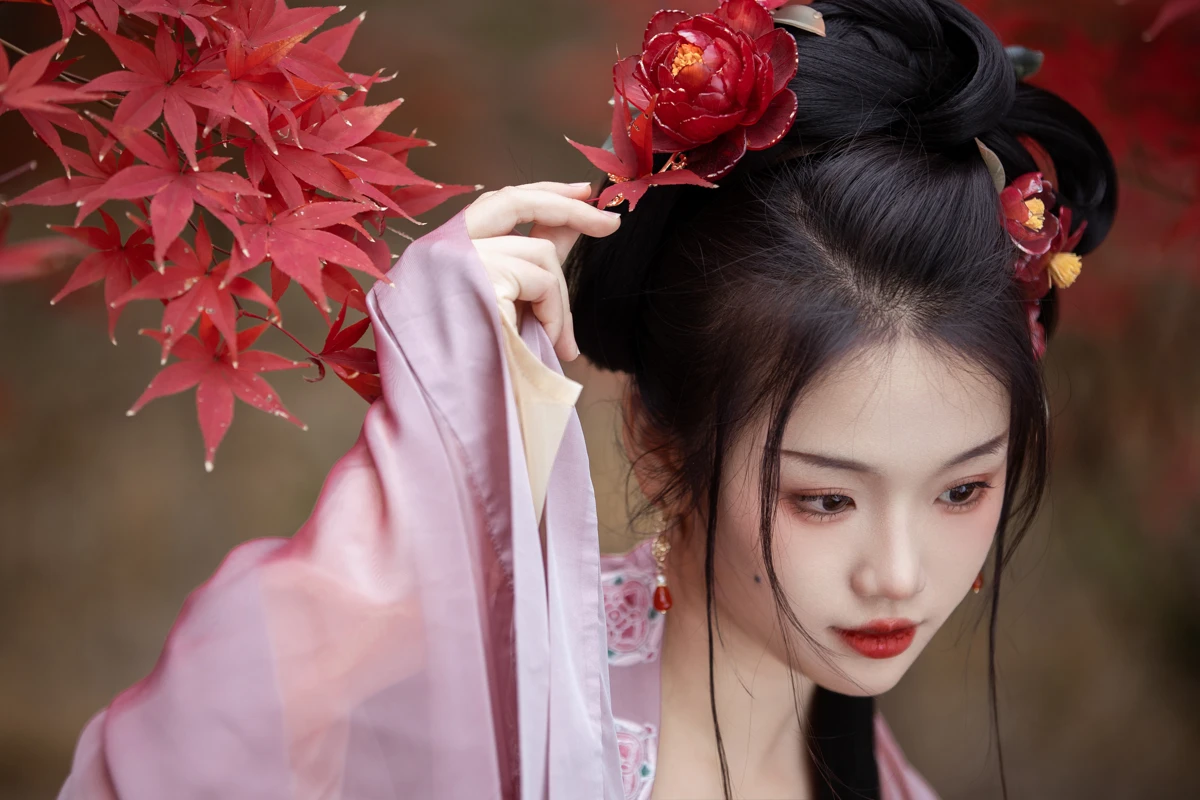 [YITUYU] 2023.02.07 Vol.2994 Evening Maple Song Wanjiang Pavilion#[34P]-3