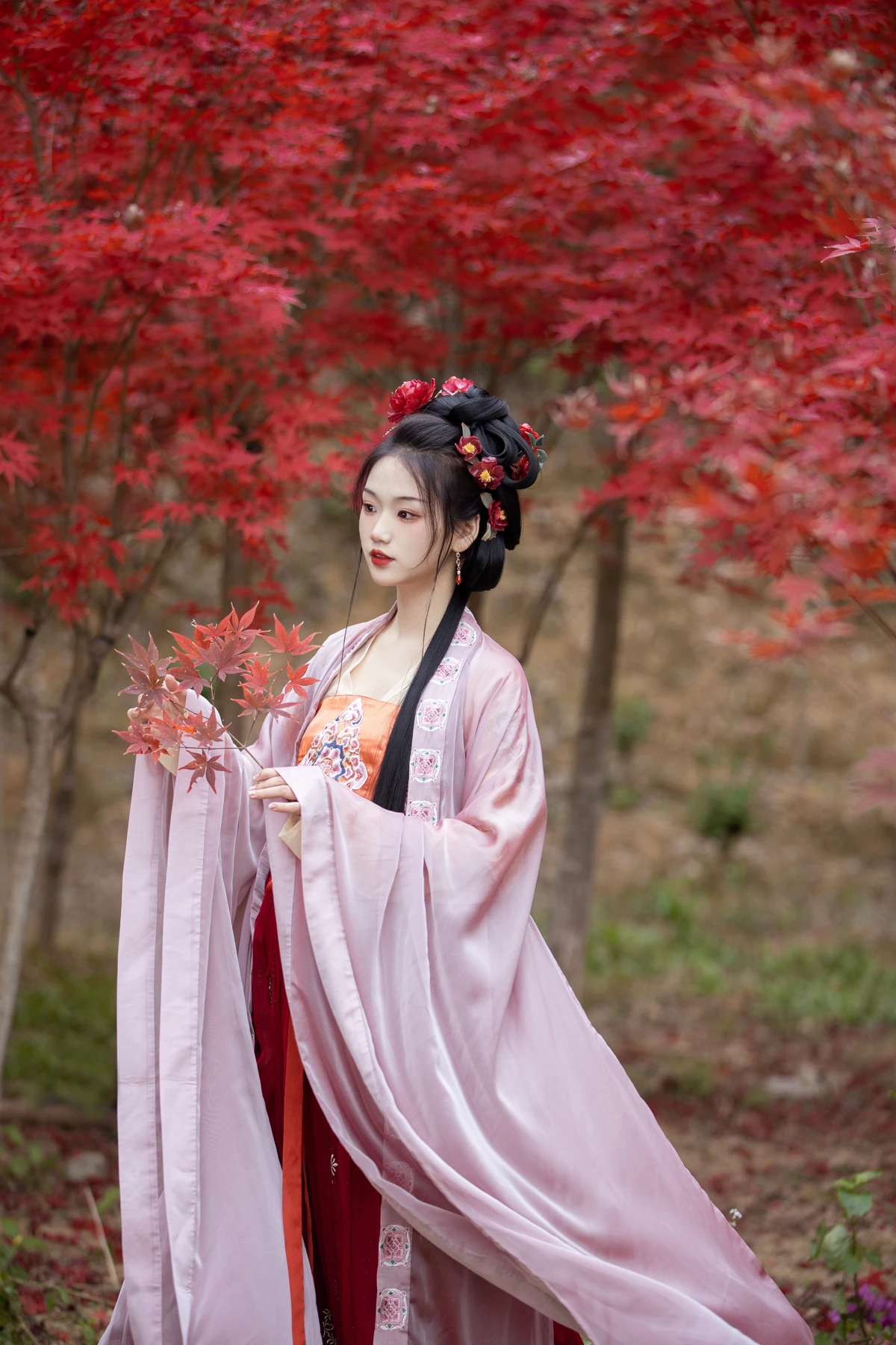 [YITUYU] 2023.02.07 Vol.2994 Evening Maple Song Wanjiang Pavilion#[34P]-5