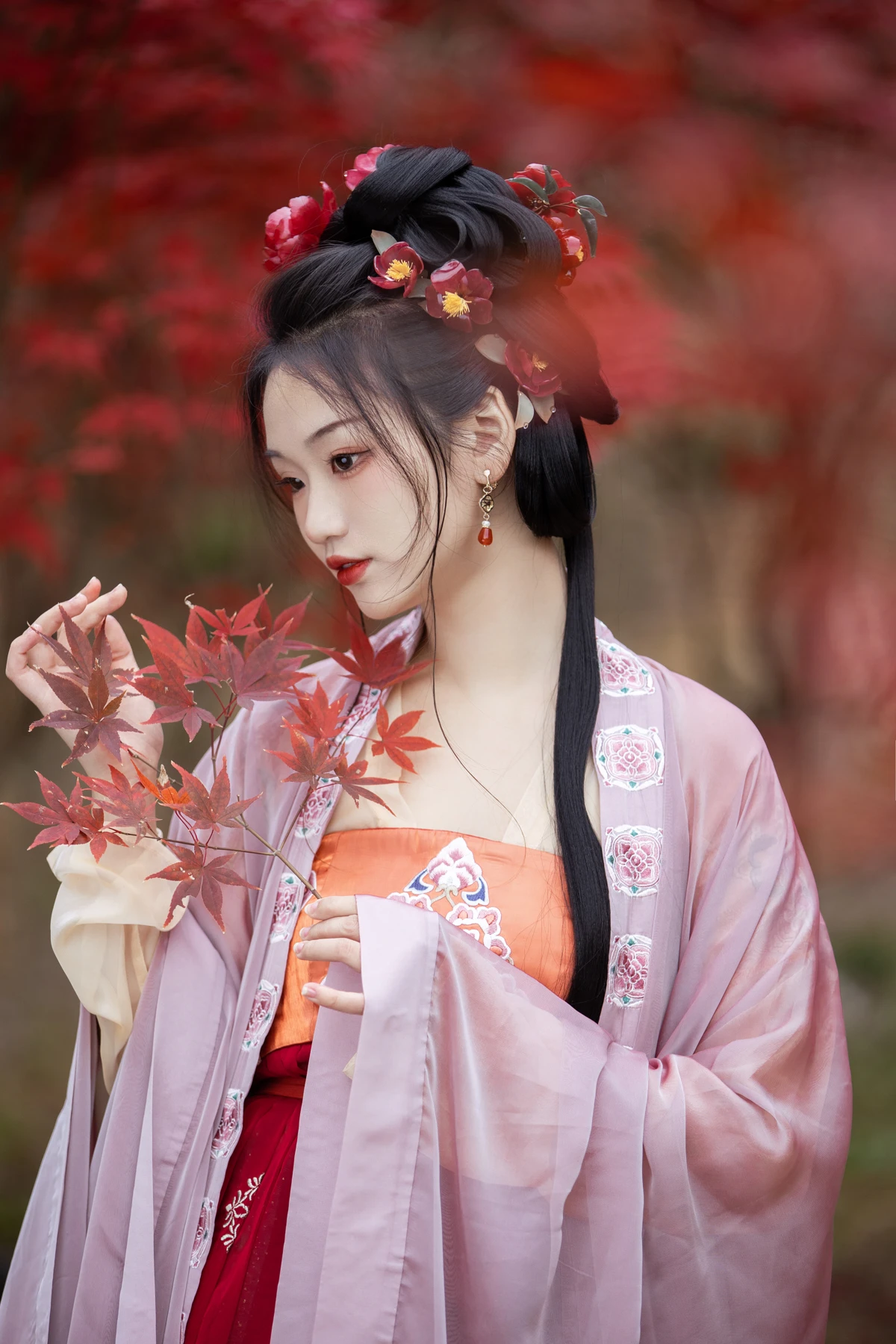 [YITUYU] 2023.02.07 Vol.2994 Evening Maple Song Wanjiang Pavilion#[34P]-6