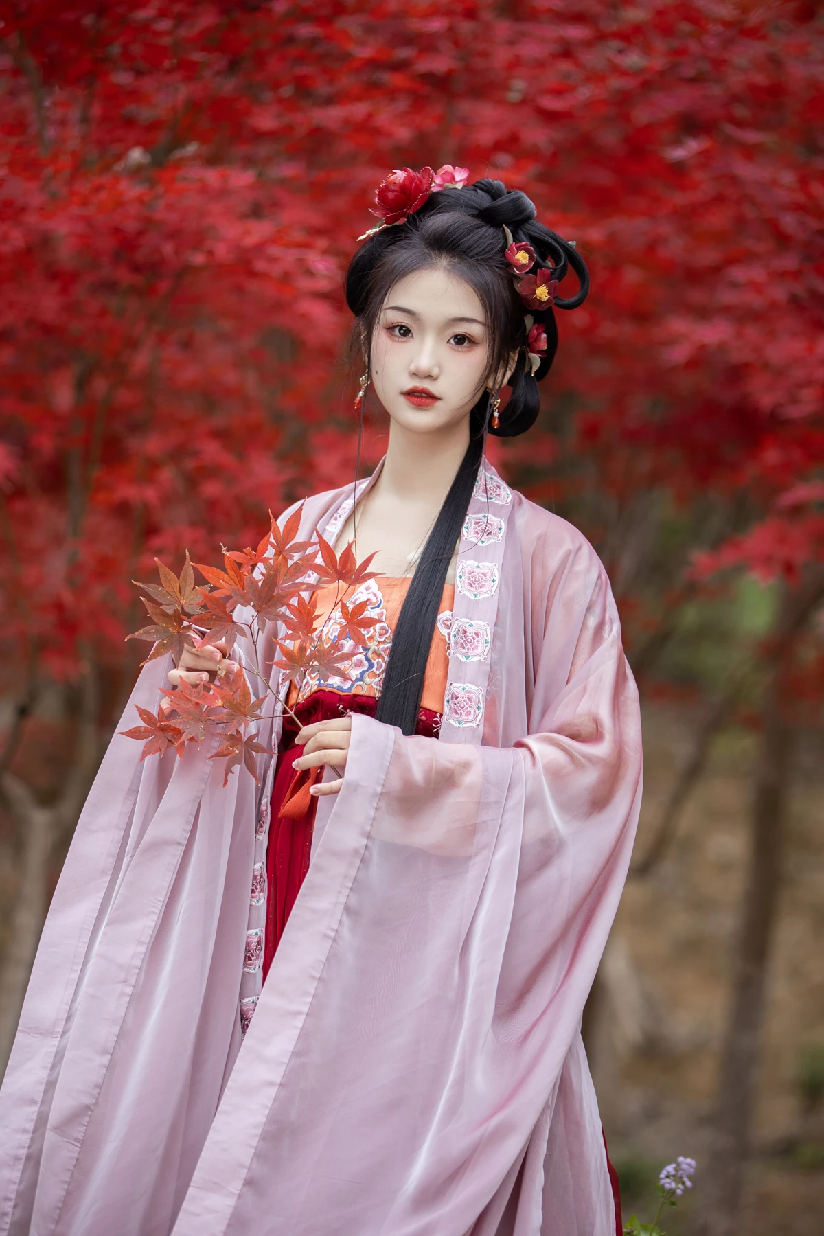 [YITUYU] 2023.02.07 Vol.2994 Evening Maple Song Wanjiang Pavilion#[34P]-8