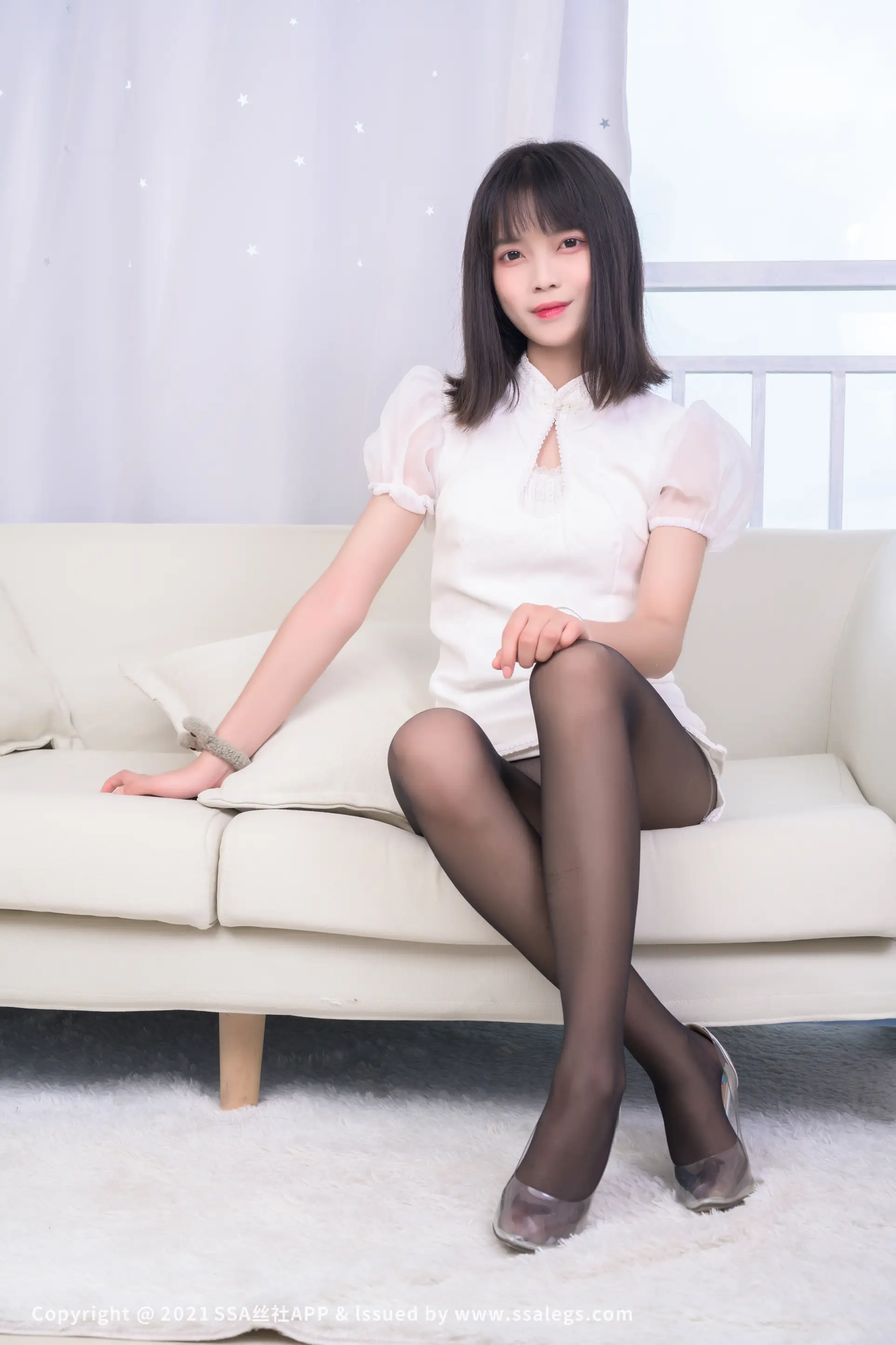[Mzsock] NO.664 Leg Model Dan Dan's Black Stockings Beautiful Foot (Part 1) silk club#[118P]-5
