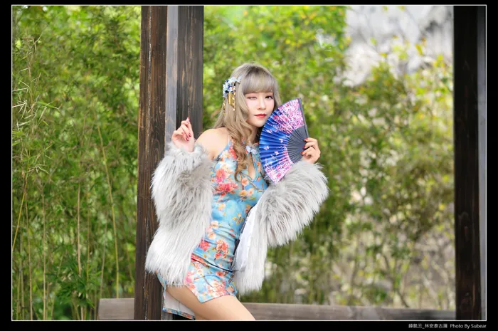 [Mzsock] NO.069 Xue Kaiyun, Lin Antai’s ancient house, high heels and beautiful legs, outdoor shot street photography#[76P]-2