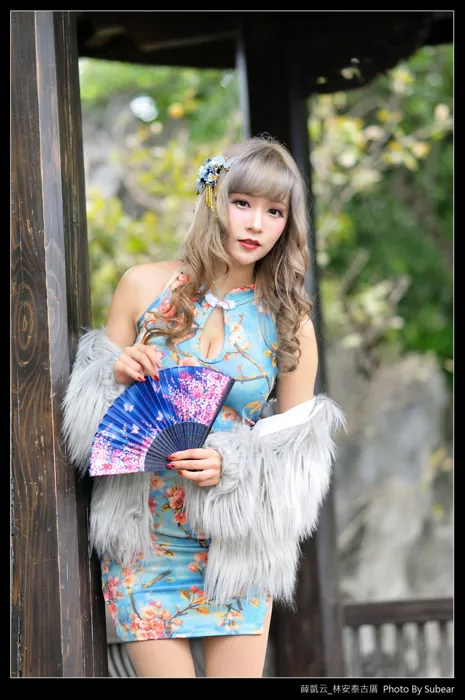 [Mzsock] NO.069 Xue Kaiyun, Lin Antai’s ancient house, high heels and beautiful legs, outdoor shot street photography#[76P]-4