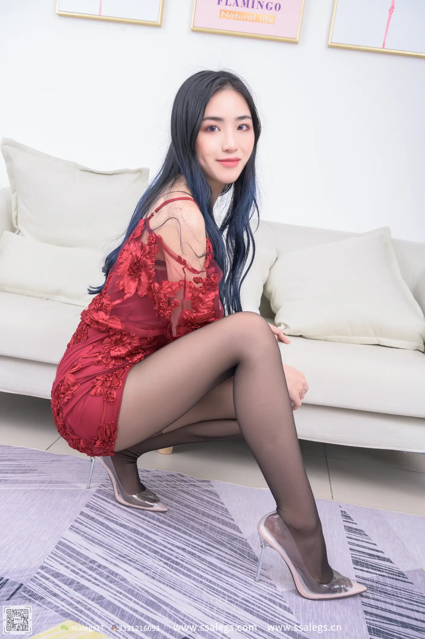 [Mzsock] NO.523 Yin Yin Black Silk Photo (Part 1) Silk club#[127P]-4