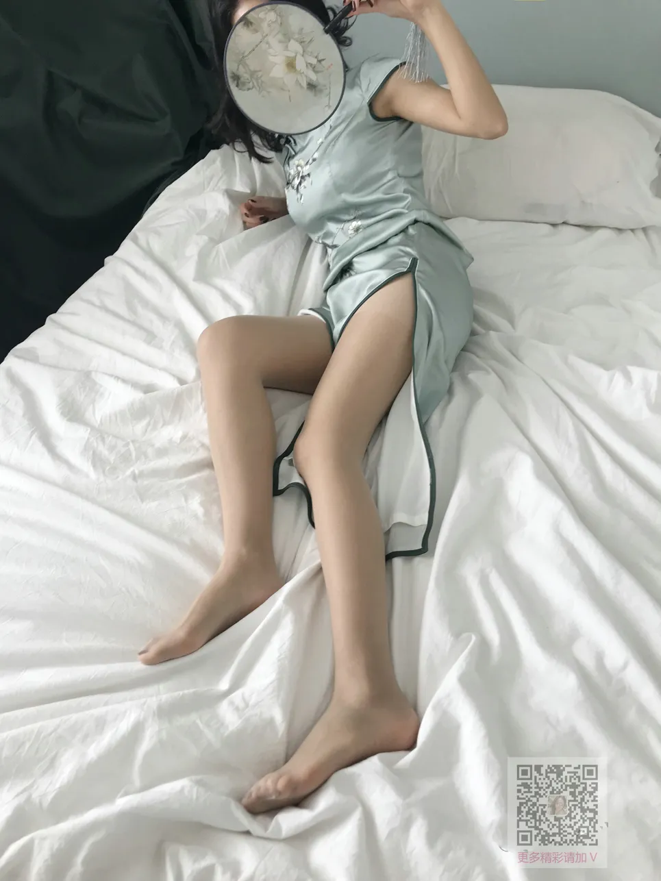 [Mzsock] NO.115 Sister Nia Qiaoqiao’s sexy cheongsam at home street photography#[64P]-7