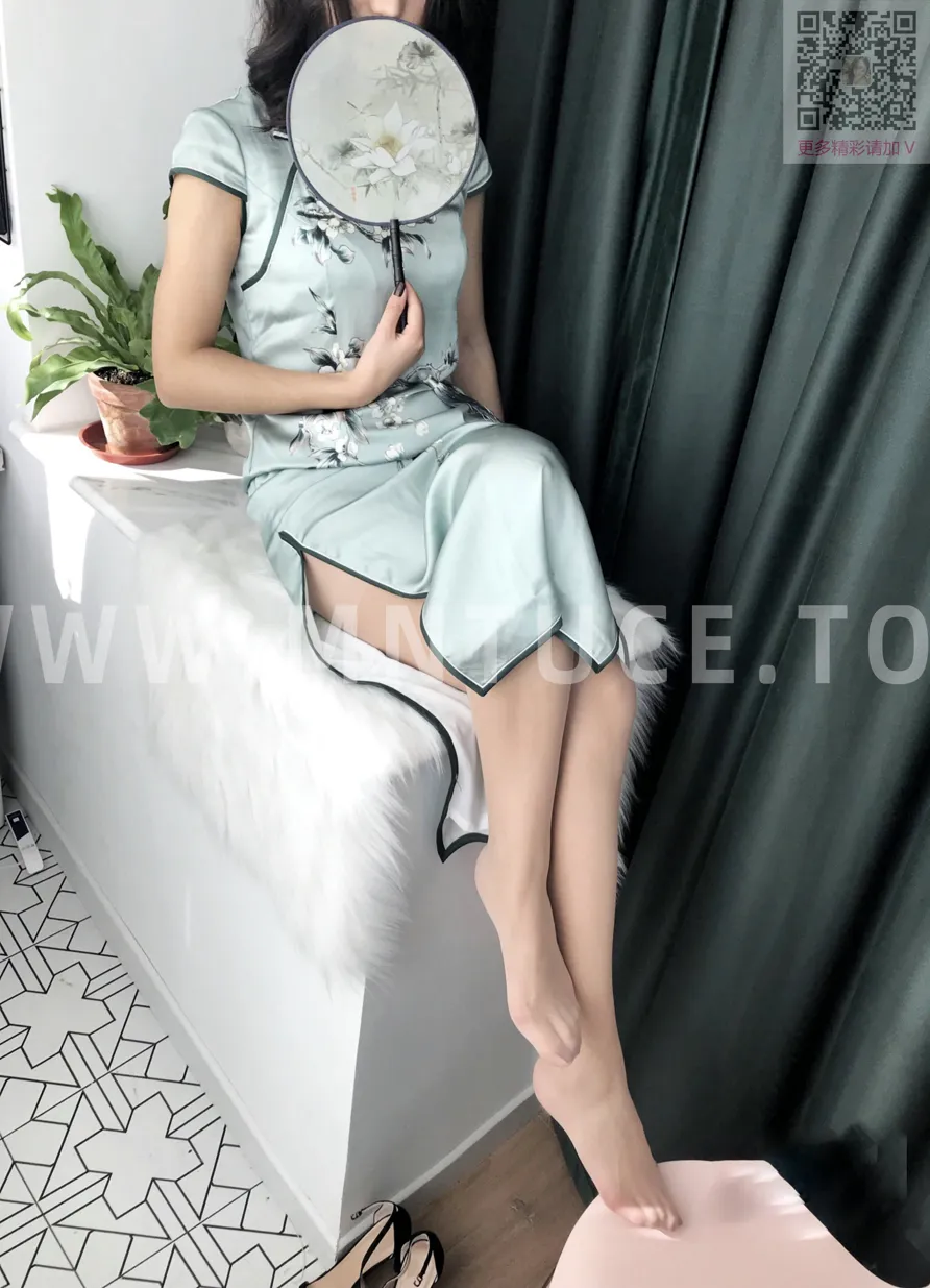 [Mzsock] NO.115 Sister Nia Qiaoqiao’s sexy cheongsam at home street photography#[64P]-10