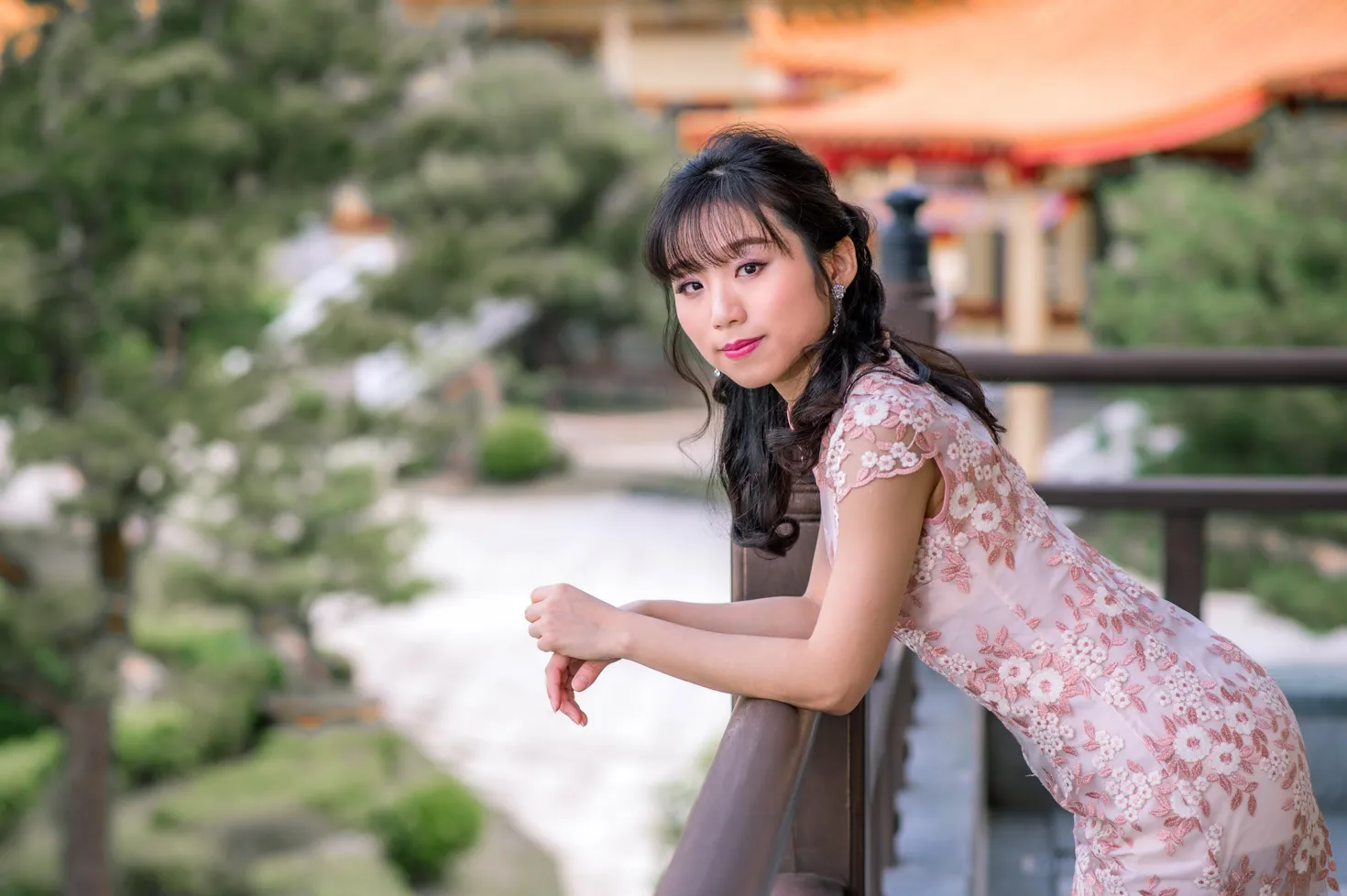 [Mzsock] NO.188 Yu Chen cheongsam high heels beautiful legs street photography#[88P]-7