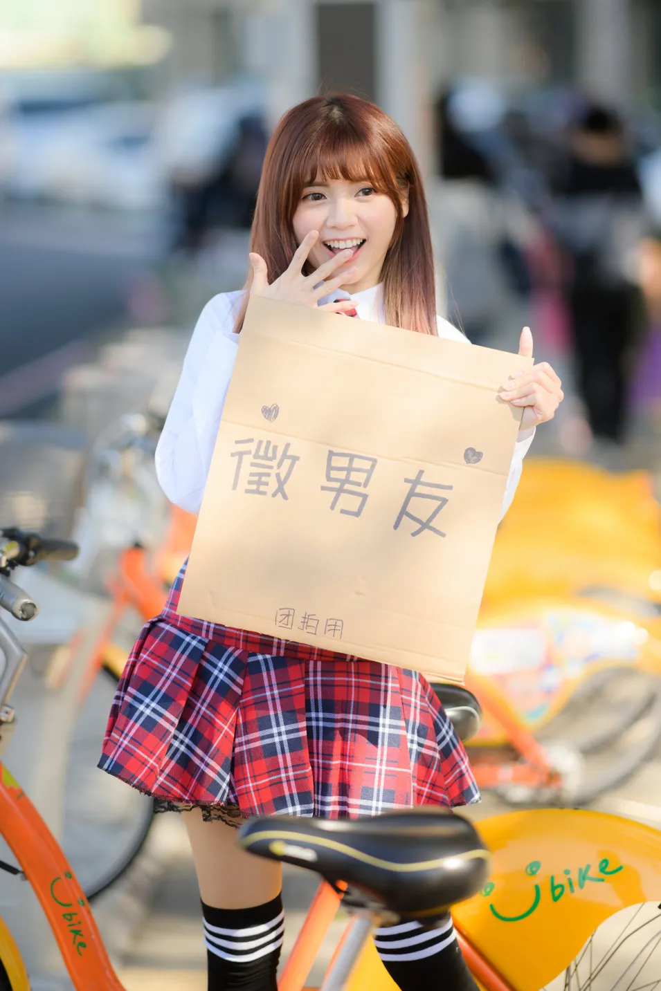 [Mzsock] NO.233 Student uniform high heels street photography#[105P]-10