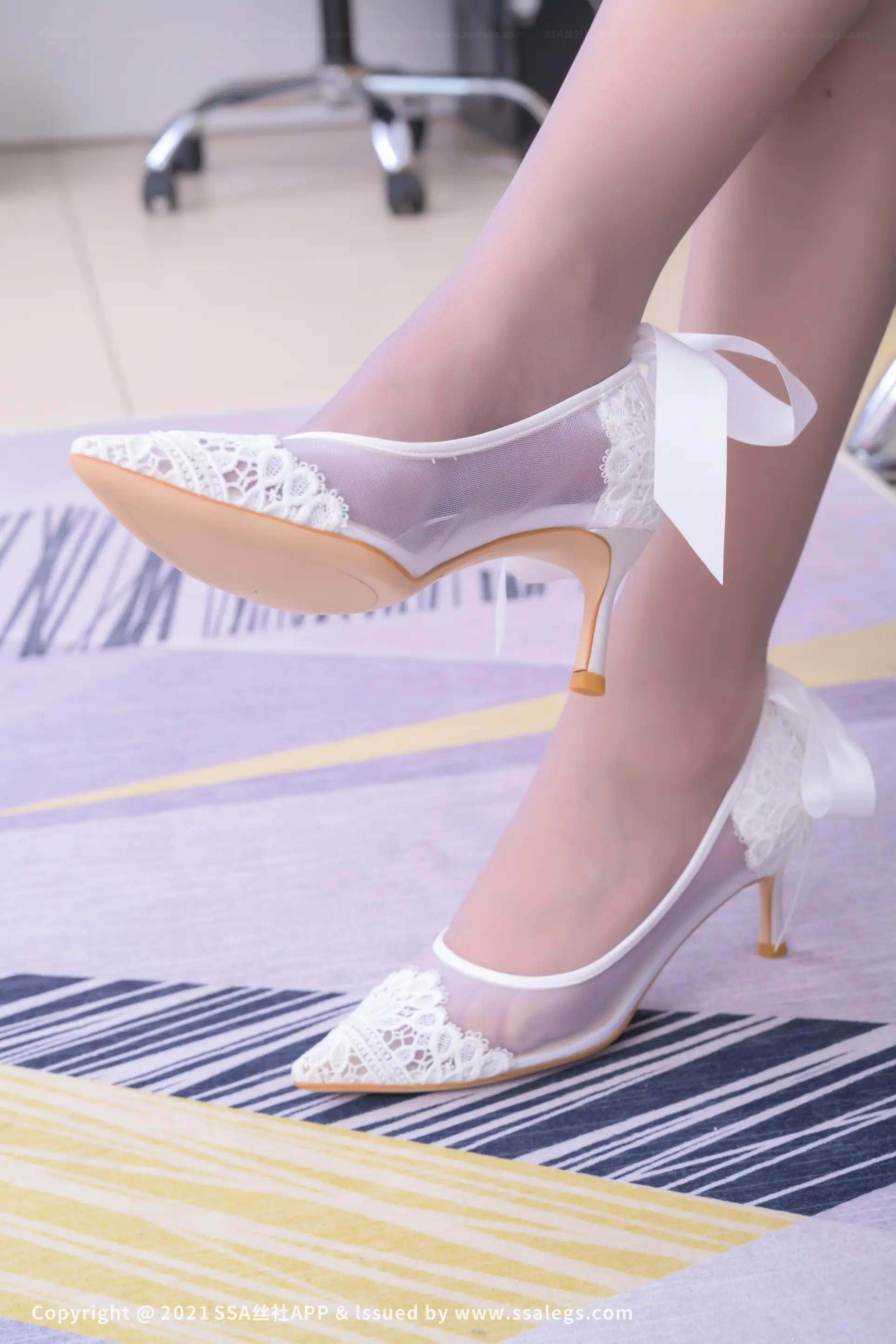 [Mzsock] NO.652 Model Muzi’s gray stockings obsession (Part 1) silk club#[129P]-10