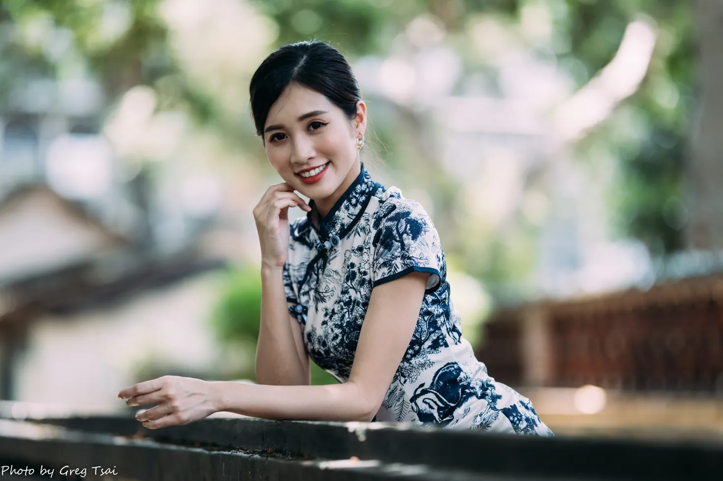 [Mzsock] NO.151 Zhang Jun short cheongsam, stockings, high heels and beautiful legs street photography#[54P]-9