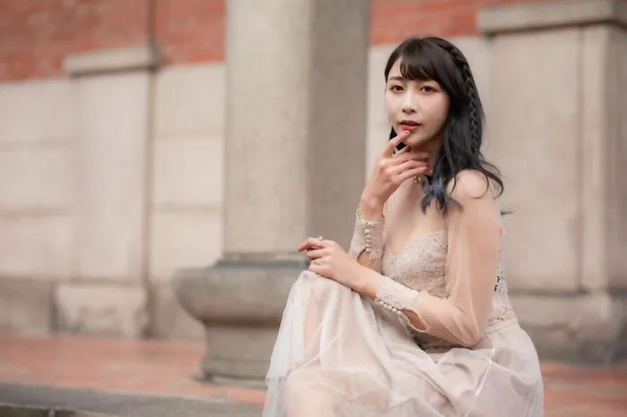 [Mzsock] NO.085 Mi Meng high heels and beautiful legs outdoor shot street photography#[58P]-3