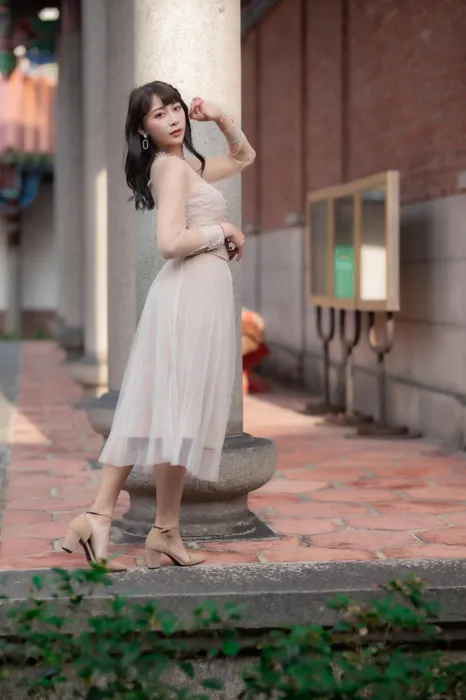 [Mzsock] NO.085 Mi Meng high heels and beautiful legs outdoor shot street photography#[58P]-4