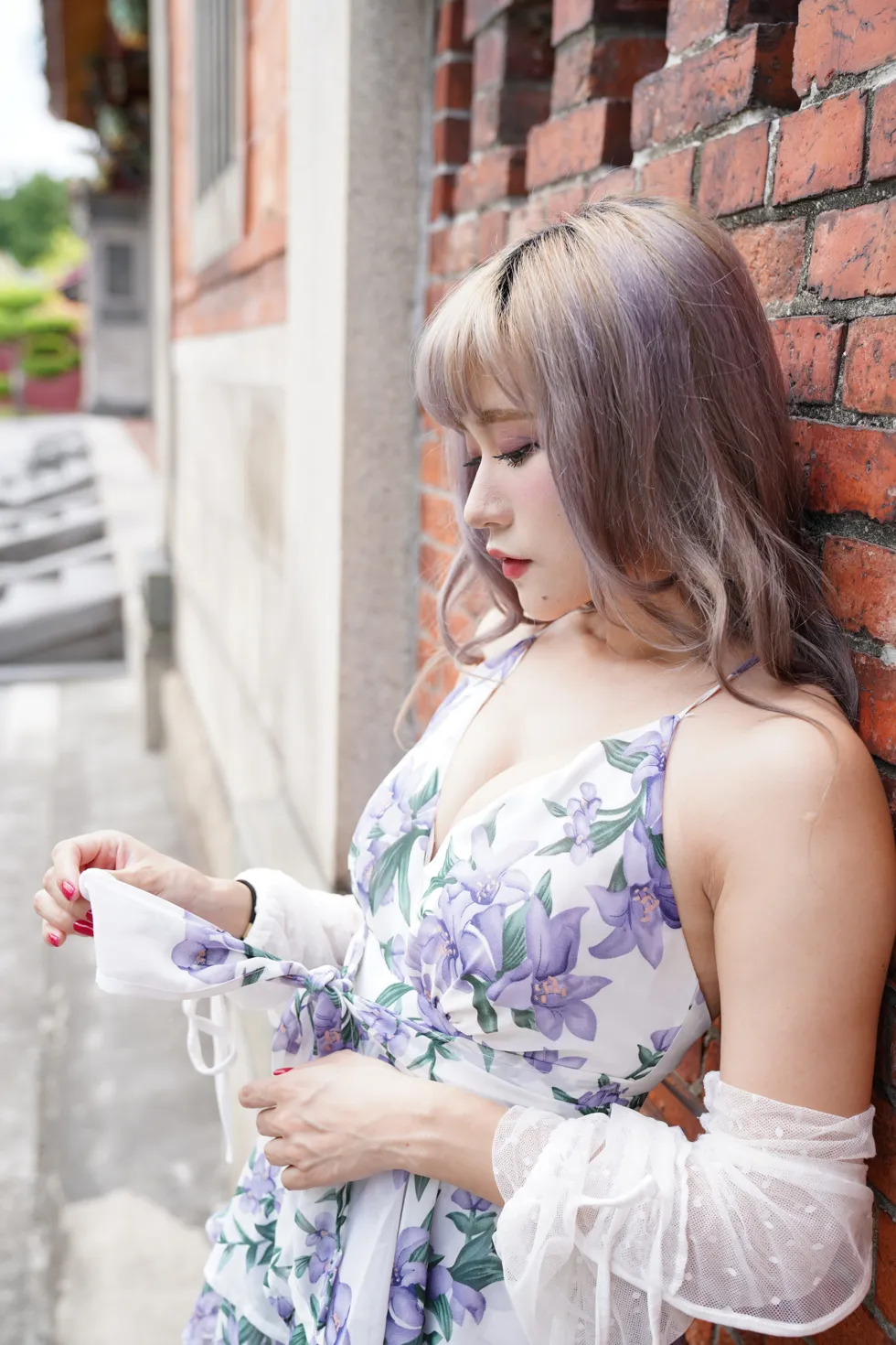 [Mzsock] NO.150 Xue Kaiyun shorts skirt high heels beautiful legs street photography#[105P]-10