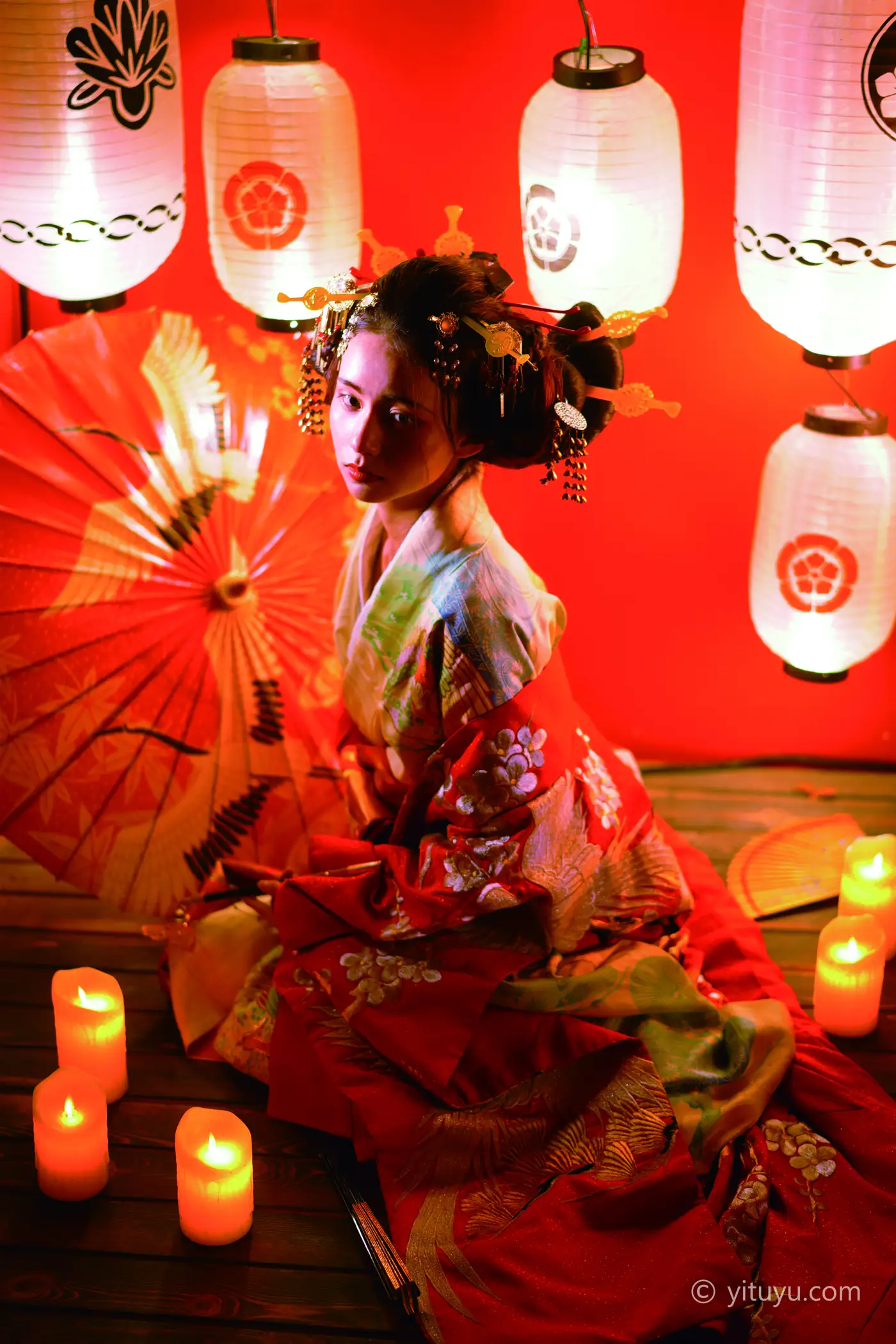 [YITUYU] 2021.07.12 Vol.089 – Luoyang Oiran Madoka#[40P]-5