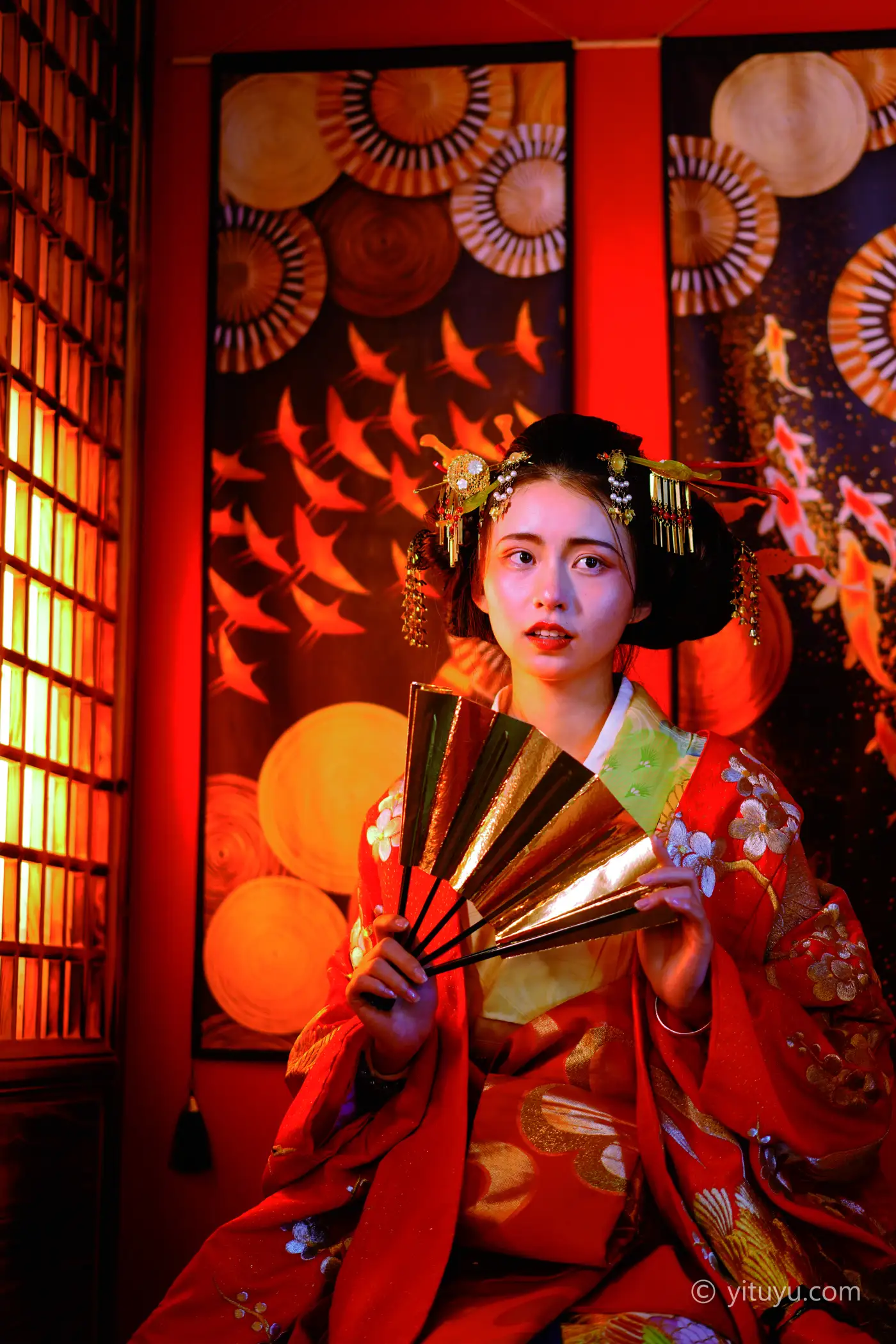 [YITUYU] 2021.07.12 Vol.089 – Luoyang Oiran Madoka#[40P]-6