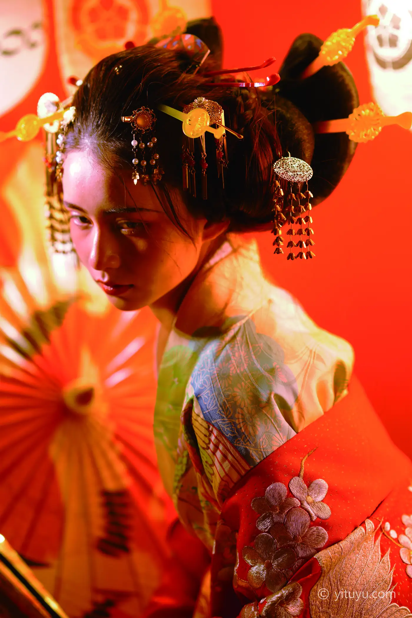 [YITUYU] 2021.07.12 Vol.089 – Luoyang Oiran Madoka#[40P]-8