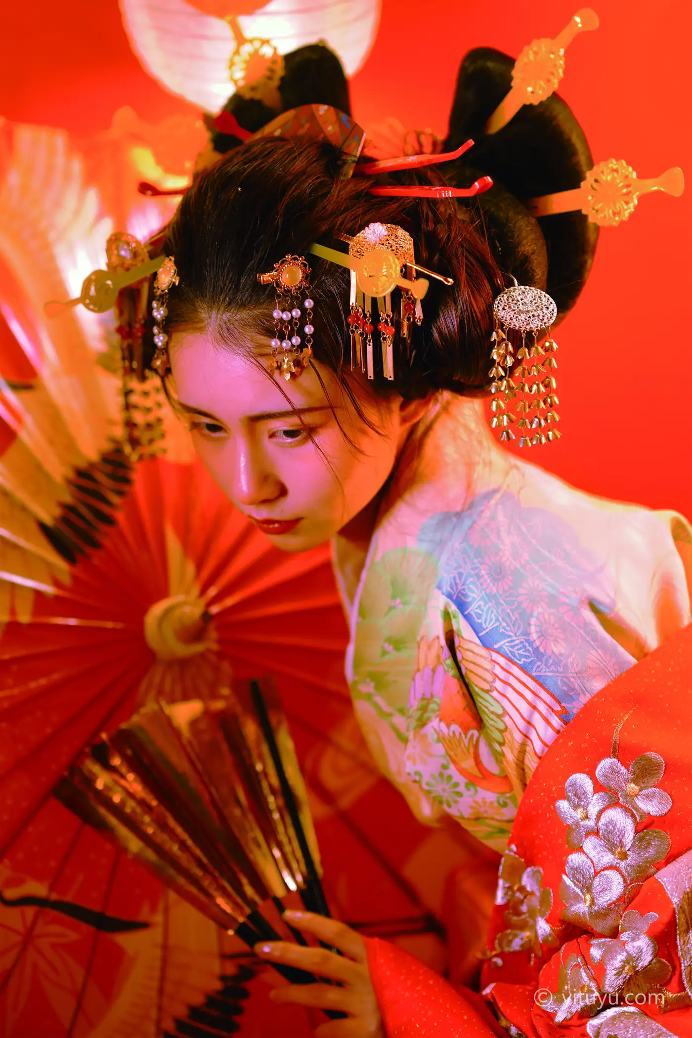 [YITUYU] 2021.07.12 Vol.089 – Luoyang Oiran Madoka#[40P]-9