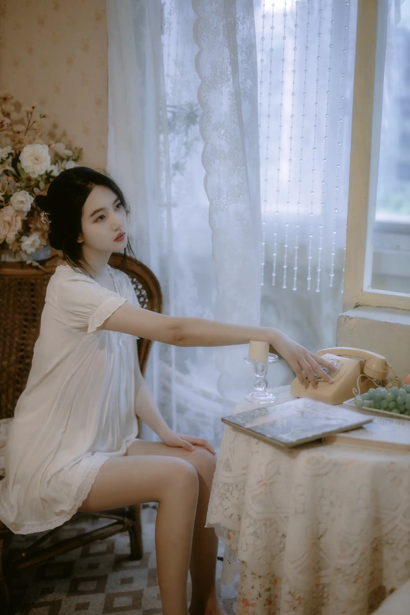 [YITUYU] 2022.08.10 Vol.1669 – Blue bead curtain ghost beard#[27P]-5